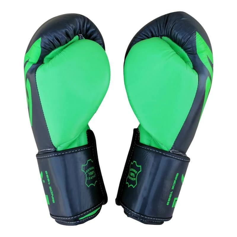 BOXING / MUAY THAI / MMA Mani Muay Thai Leather Boxing Gloves - Green 5 BOXING / MUAY THAI / MMA Mani Muay Thai Leather Boxing Gloves - Green