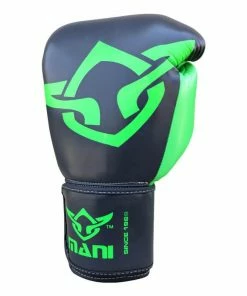 BOXING / MUAY THAI / MMA Mani Muay Thai Leather Boxing Gloves - Green 11 BOXING / MUAY THAI / MMA Mani Muay Thai Leather Boxing Gloves - Green