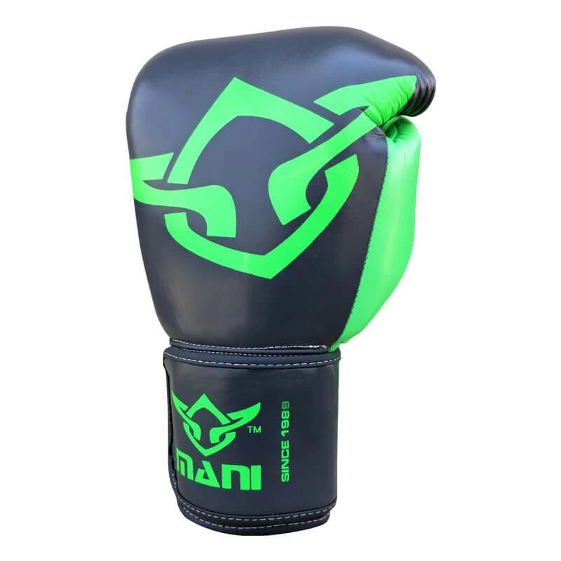 BOXING / MUAY THAI / MMA Mani Muay Thai Leather Boxing Gloves - Green 7 BOXING / MUAY THAI / MMA Mani Muay Thai Leather Boxing Gloves - Green