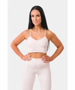 Sting Aurora Coral Infinity Womens Sports Bra - Pink