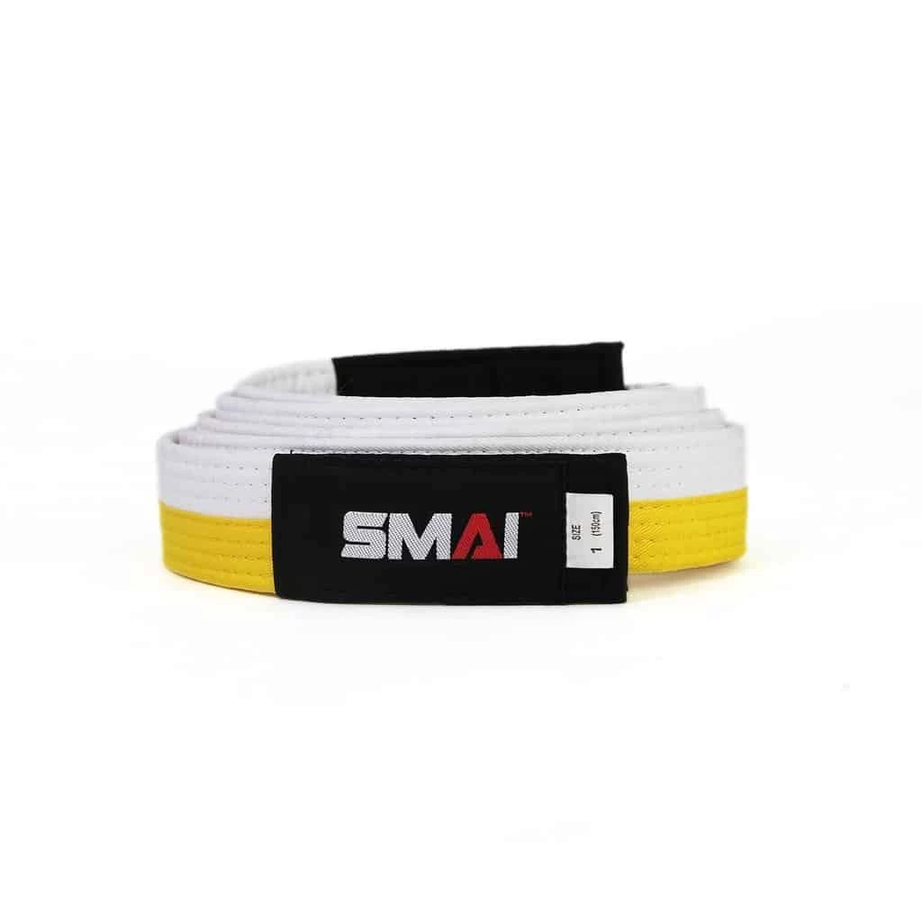 SMAI - Judo Belt - Black Tip 12 SMAI - Judo Belt - Black Tip