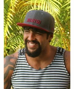 Braus Jiu Jitsu Classic Grey Snapback Hat