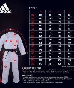 MARTIAL ARTS Adidas Karate Gi Uniform Kumite Fighter Junior Lightweight 11 MARTIAL ARTS Adidas Karate Gi Uniform Kumite Fighter Junior Lightweight