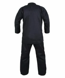 Morgan Yamasaki Kung Fu Uniform (Black Trim) - 10oz Gis