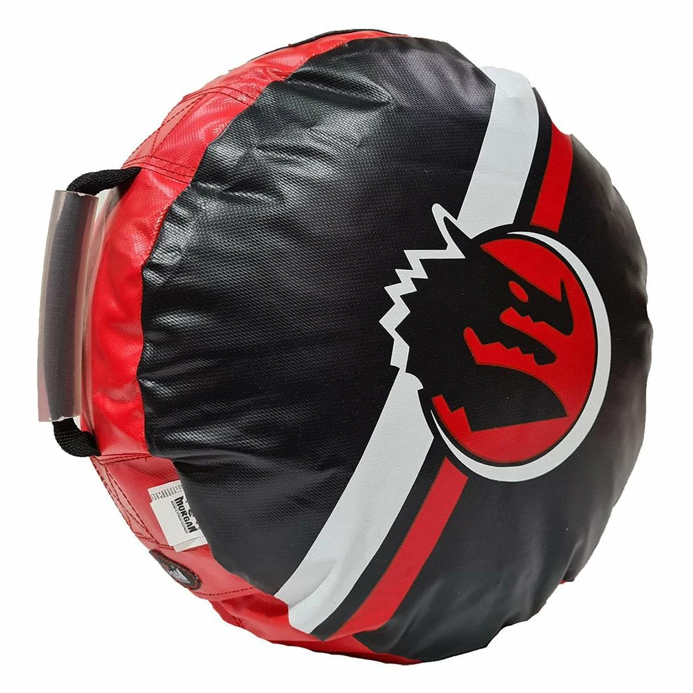 Morgan Classic Round Hit / Punch Shield - Black / Red 3 Morgan Classic Round Hit / Punch Shield - Black / Red