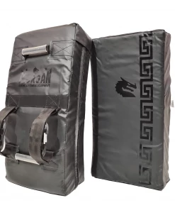 Morgan B2 Bomber 100% Leather Extra Heavy-Duty Curved Hit & Strike Shield