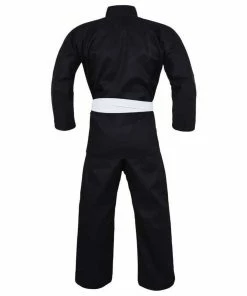 Morgan Dragon Karate Uniform (Black) - 8oz + Belt