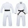 Morgan Yamasaki Gold Deluxe Brushed Canvas Karate Uniform - 14oz (White) MARTIAL ARTS 2 Morgan Yamasaki Gold Deluxe Brushed Canvas Karate Uniform - 14oz (White) MARTIAL ARTS