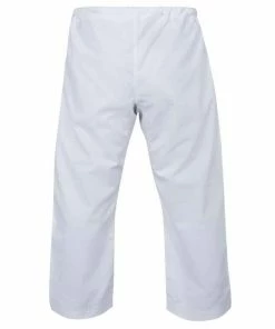 Morgan Yamasaki Gold Deluxe Brushed Canvas Karate Uniform - 14oz (White) MARTIAL ARTS