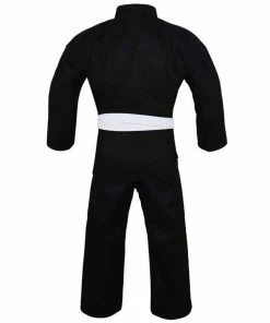Morgan Yamasaki Pro Black Karate Uniform (10oz) + Belt