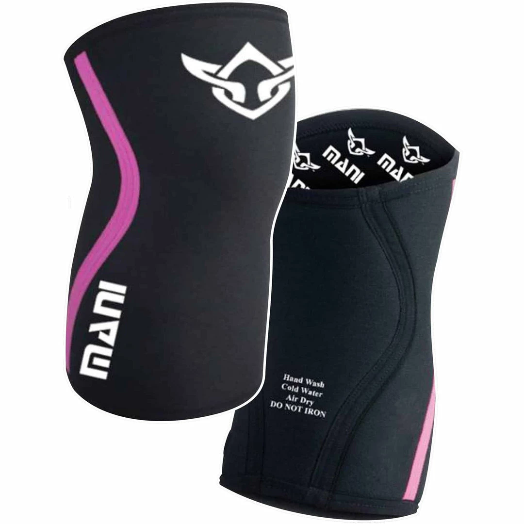 BOXING / MUAY THAI / MMA MANI Pink Knee / Elbow Weight Lifting Fitness Gym Sleeve Guard Protection 3 BOXING / MUAY THAI / MMA MANI Pink Knee / Elbow Weight Lifting Fitness Gym Sleeve Guard Protection