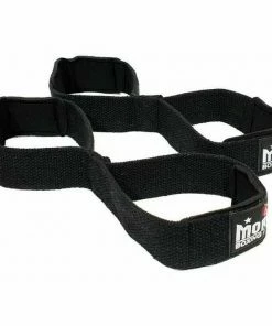 Morgan Figure 8 Weight Lifting Straps Heavy Duty Grip Aids Lift More LG-7 WEIGHTLIFTING