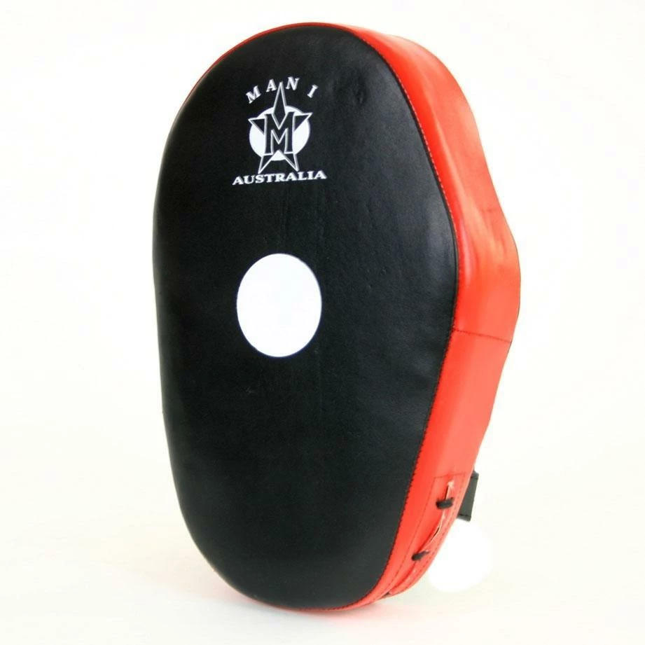 BOXING / MUAY THAI / MMA Mani Classic Leather Focus Pad Boxing MMA Training MFP-104 5 BOXING / MUAY THAI / MMA Mani Classic Leather Focus Pad Boxing MMA Training MFP-104
