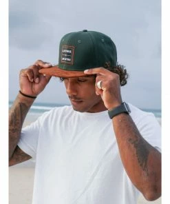 Braus BJJ Living Jiu Jitsu Army Green Snapback Hat