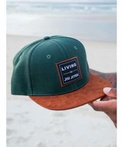 Braus BJJ Living Jiu Jitsu Army Green Snapback Hat