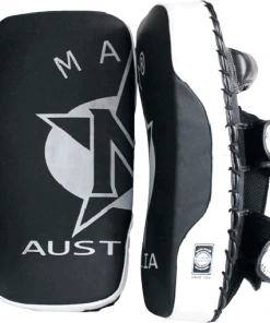 BOXING / MUAY THAI / MMA Mani Leather Muay Thai Pads Strike Shield Pre-Curved (PAIR) Kick Boxing / MMA