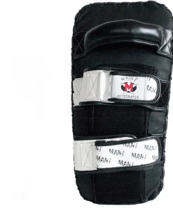 BOXING / MUAY THAI / MMA Mani Leather Muay Thai Pads Strike Shield Pre-Curved (PAIR) Kick Boxing / MMA