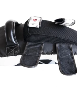 BOXING / MUAY THAI / MMA Mani Leather Muay Thai Pads Strike Shield Pre-Curved (PAIR) Kick Boxing / MMA