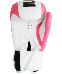 Mani Womens TUFFX Boxing Gloves - Pink & White