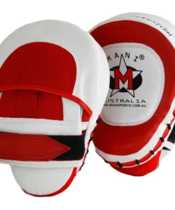 BOXING / MUAY THAI / MMA Mani Leatherette Curved Focus Pad Boxing MMA Muay Thai Training MFP-108