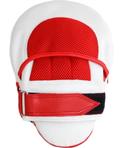 BOXING / MUAY THAI / MMA Mani Leatherette Curved Focus Pad Boxing MMA Muay Thai Training MFP-108