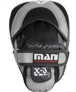 Mani Pro Gel Leather Curved Focus Pad Boxing MMA Muay Thai Training MFP-500