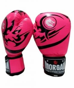 Morgan Elite Boxing & Muay Thai Leather Gloves 8-12 & 16oz
