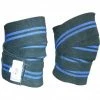 MANI Elastic Knee Wrap Protection Stretchable Material BLUE BOXING / MUAY THAI / MMA