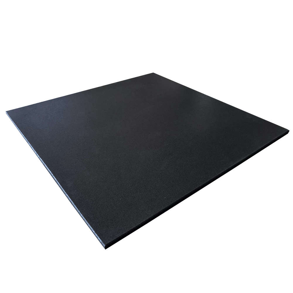 Mani Rubber Gym Tiles Commercial Floor Mats 100x100x1.5cm - Black 5 Mani Rubber Gym Tiles Commercial Floor Mats 100x100x1.5cm - Black