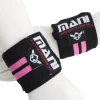 MANI Elastic Wrist Support 14 Inch Wraps Pink (PAIR)