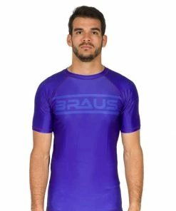 Gis Braus Ranked Rash Guard Short Sleeve