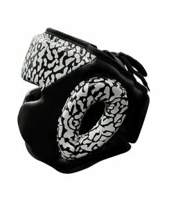 Mani Kids Junior Boxing Head Gear Guard Black / White
