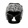 Mani Kids Junior Boxing Head Gear Guard Black / White