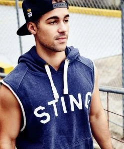 STING PURE CUT SLEEVE HOODIE