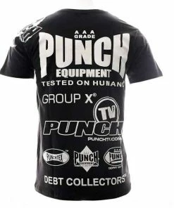 PUNCH Official Sponsorship T-Shirt Black