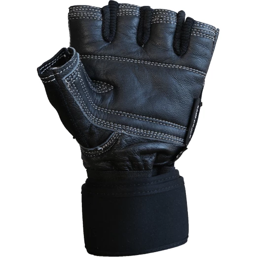 MANI Deluxe Leather Muscle Power Weight Lifting Padded Gloves 11 MANI Deluxe Leather Muscle Power Weight Lifting Padded Gloves