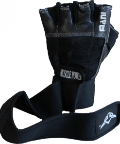 MANI Deluxe Leather Muscle Power Weight Lifting Padded Gloves 21 MANI Deluxe Leather Muscle Power Weight Lifting Padded Gloves