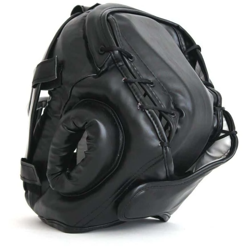 SMAI Weapon Head Guard Gear Face Shield Black ( Medium / Large ) MARTIAL ARTS 4 SMAI Weapon Head Guard Gear Face Shield Black ( Medium / Large ) MARTIAL ARTS