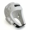 SMAI Martial Arts Head Guard Gear - Dipped White (S / M / L / XL )