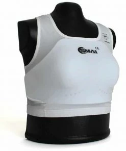SMAI WKF Approved Womens Karate Breast Guard Protective Equipment P147-V2