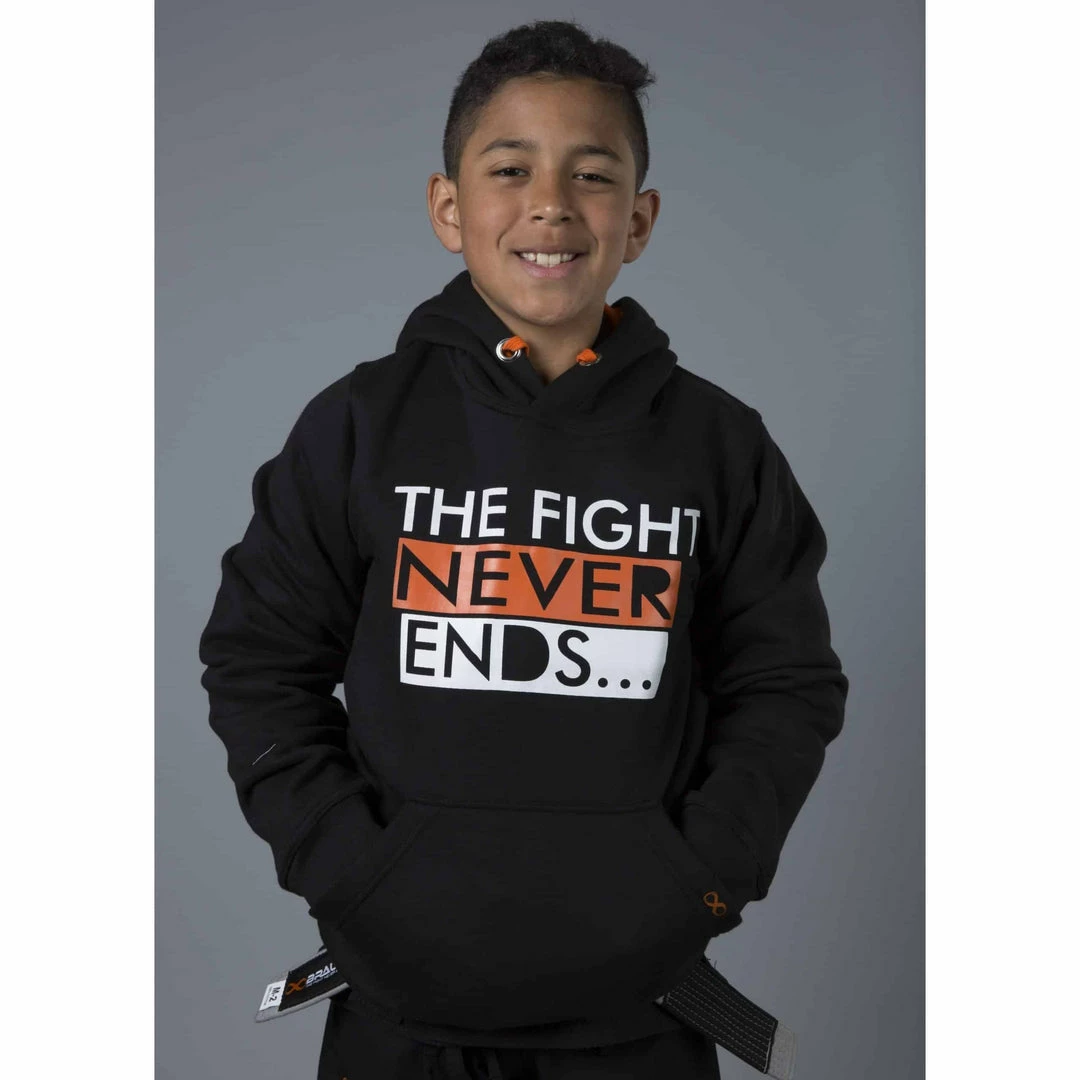 BRAUS The Fight Never Ends Hoodie - Kids 4 BRAUS The Fight Never Ends Hoodie - Kids