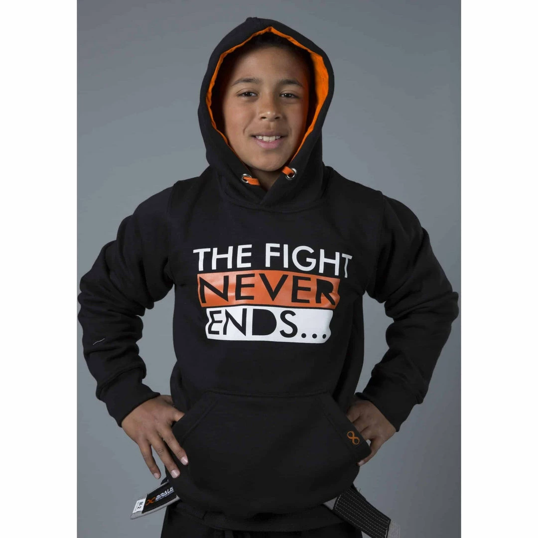 BRAUS The Fight Never Ends Hoodie - Kids 5 BRAUS The Fight Never Ends Hoodie - Kids