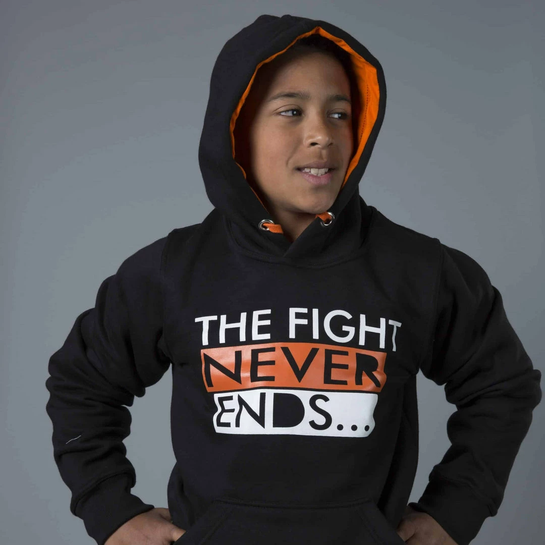 BRAUS The Fight Never Ends Hoodie - Kids 3 BRAUS The Fight Never Ends Hoodie - Kids