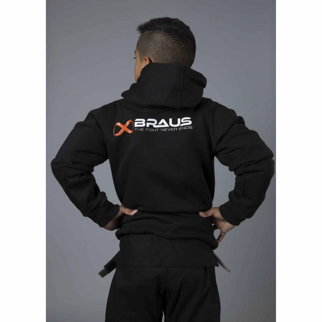 BRAUS The Fight Never Ends Hoodie - Kids 6 BRAUS The Fight Never Ends Hoodie - Kids