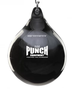 BOXING / MUAY THAI / MMA Punch H2O Commercial Grade Water Boxing Punching Bag - Black