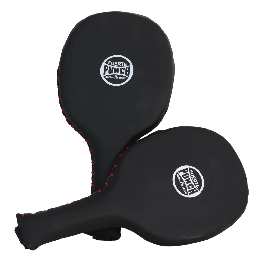 Punch V32 Mexican Fuerte Boxing Focus Paddles Pair - Black 3 Punch V32 Mexican Fuerte Boxing Focus Paddles Pair - Black