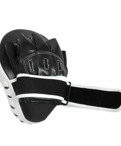 SMAI Essentials Focus Mitts Pads Pair Black And White V3
