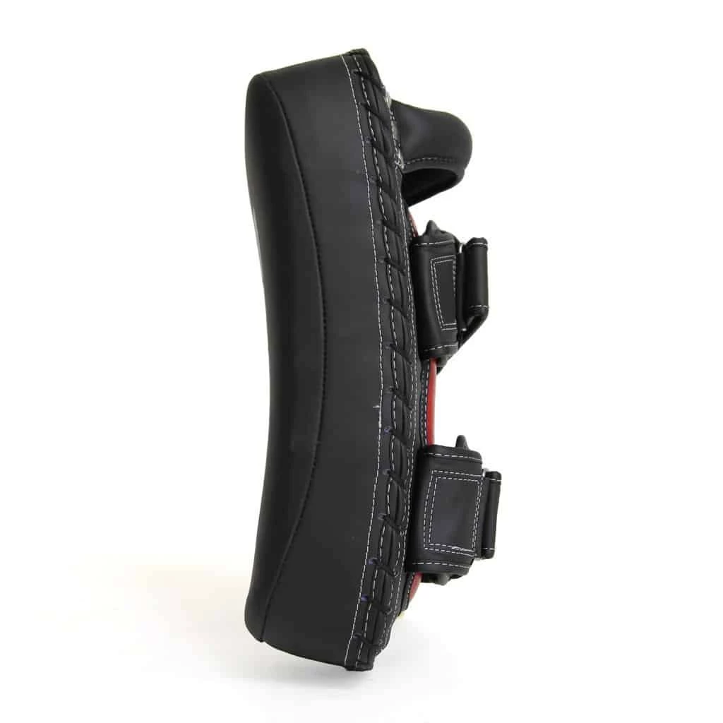 SMAI Elite85 Leather Thai Pads Pair - Black / Red BOXING / MUAY THAI / MMA 6 SMAI Elite85 Leather Thai Pads Pair - Black / Red BOXING / MUAY THAI / MMA