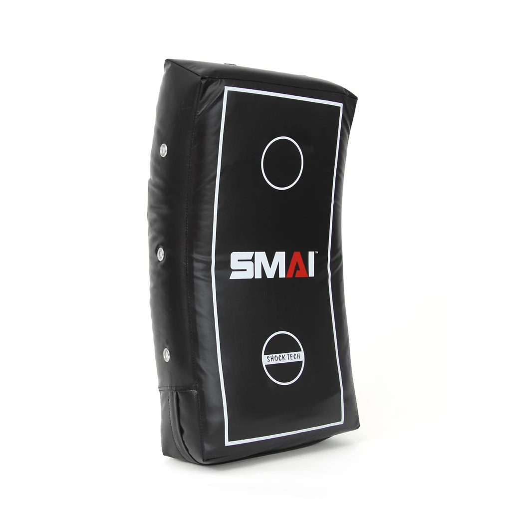BOXING / MUAY THAI / MMA SMAI Curved Shield Shock Tech Black 3 BOXING / MUAY THAI / MMA SMAI Curved Shield Shock Tech Black