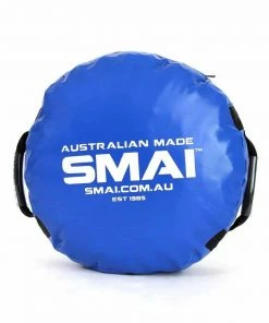 SMAI Large Round Shield Target Aussie Made Black Or Blue BOXING / MUAY THAI / MMA